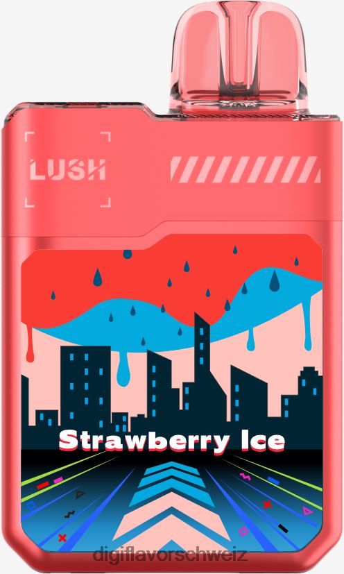 Digiflavor Disposable - Digiflavor Geekbar LUSH Einwegartikel Erdbeereis 2DN86B13