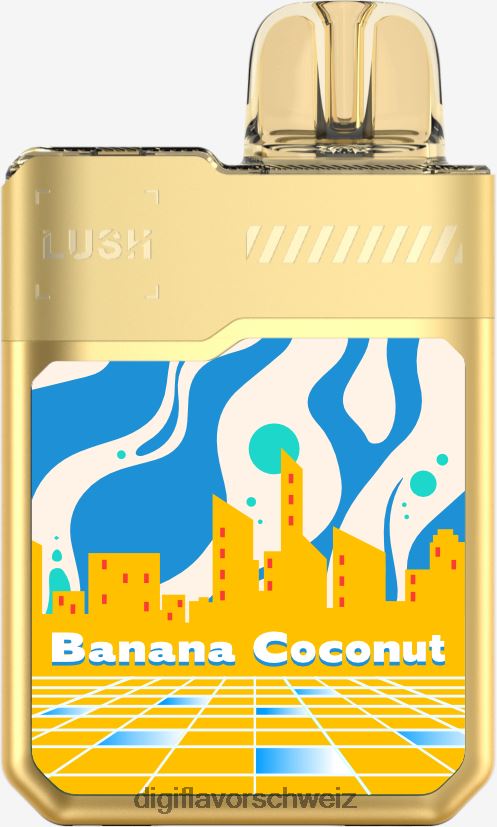Bananen-Kokosnuss